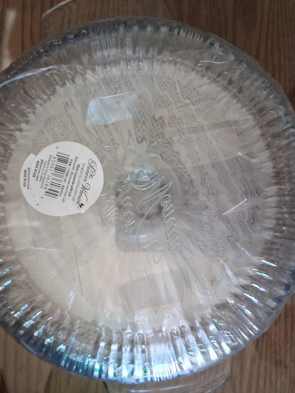 The Pioneer Woman Clear Glass Covered Casserole with Embossed Pattern